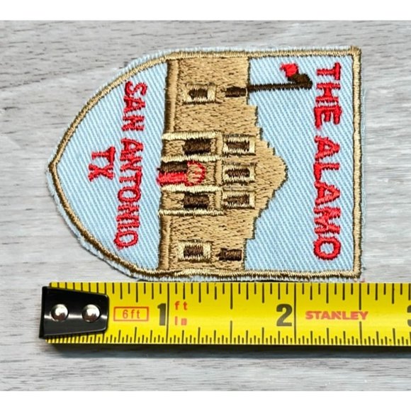 The Alamo San Antonio Texas TX Monument Souvenir Embroidered Patch Badge - Picture 3 of 5